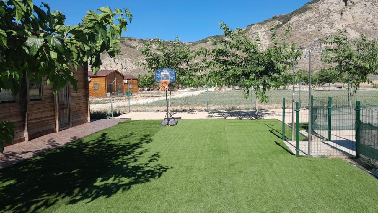 Granja Escuela Con Bungalows San Martin De La Vega Luaran gambar